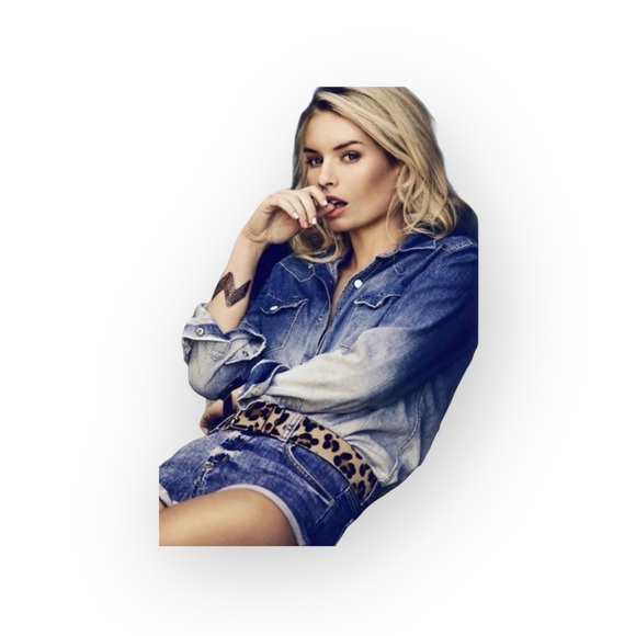 new True Religion ʊ Lucy Snap Button Down Western Denim Shirt ʊ Sundance ʊ XS ʊ - Picture 2 of 16